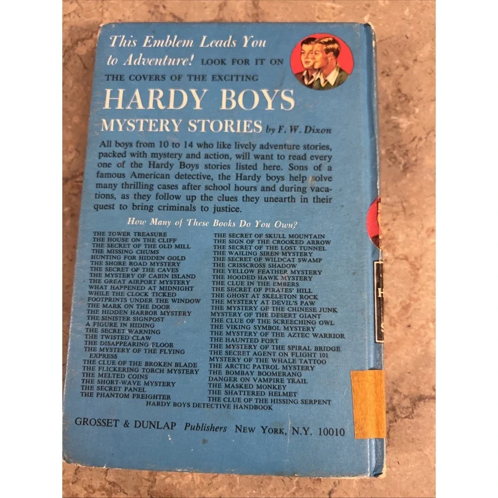 1969‎ Hardy Boys #31 The Secret Of Wildcat Swamp by Franklin W Dixon Hardcover